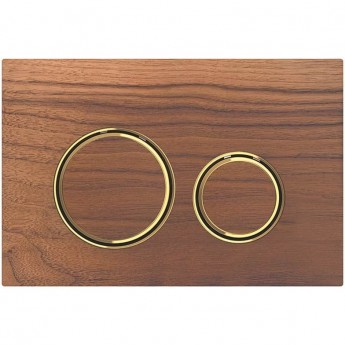 Клавиша смыва GEBERIT SIGMA 21 115.652.JX.1 черный орех