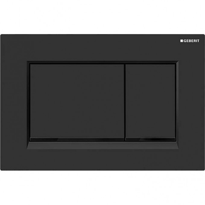 Клавиша смыва GEBERIT SIGMA 30 черный матовый лак 115.883.16.1