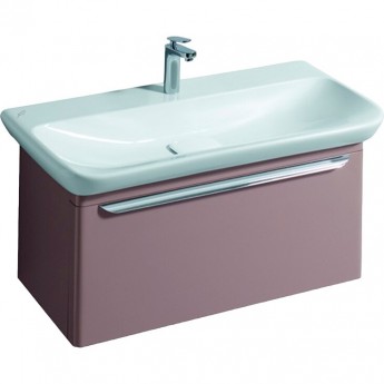 Шкаф под раковину GEBERIT MYDAY 88x41 какао с молоком глянец