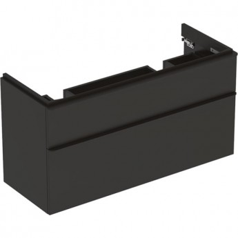 Тумба для комплекта GEBERIT SMYLE SQUARE 500.356.JK.1 118 см темно-серый